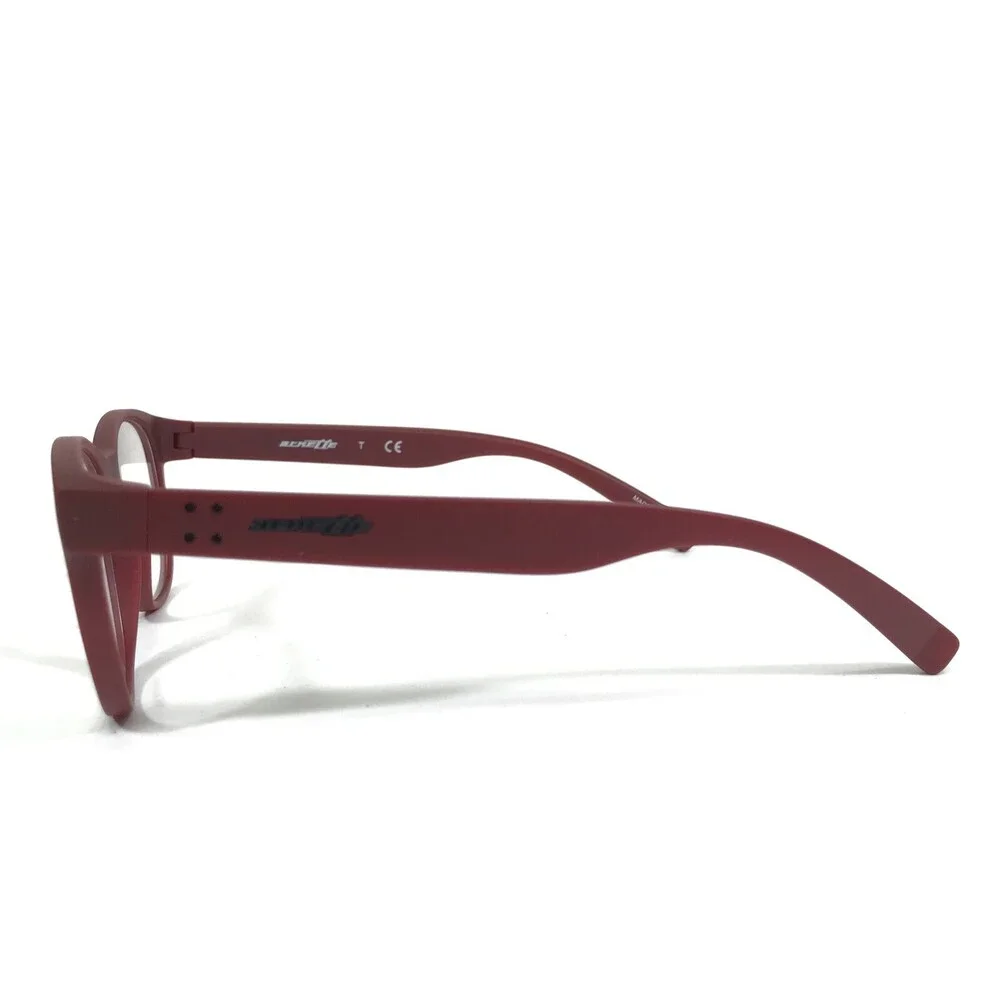 Arnette Eyeglasses Frames SKRILL 7158 2568 Matte Red Square Full Rim 50-18-140